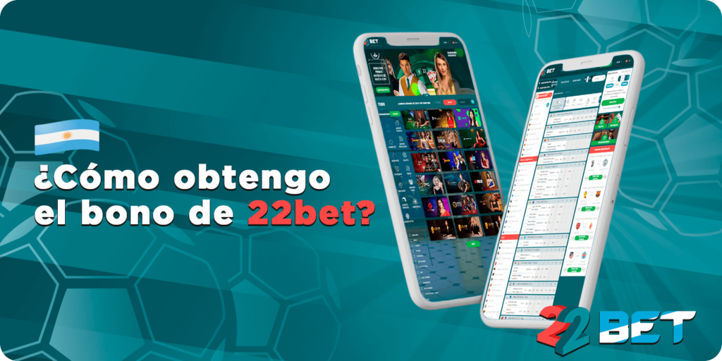 ¿Cómo obtengo el bono de 22bet?